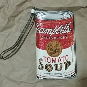 Auth brand coach wallet Campbell's soup Warhol